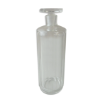 Ancienne carafe en cristal de boh�me, d�cor cotes plates, de tch�coslovaquie