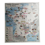 Ancienne carte scolaire mdi : france : levage secondaire et pche / voie