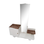 Ancienne coiffeuse art dco asymtrique
