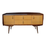 Ancienne coiffeuse mini enfilade scandinave 1960