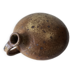 Ancienne gourde bouteille en grs signe jacques migeon la borne (cher)
