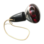 Ancienne lampe osram avec ampoule tera term vintage