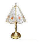 Ancienne lampe de table tactile style hollywood regency - années 80 Ancienne lampe de table tactile style hollywood regency - années 80