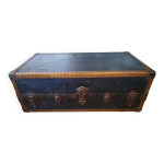 Ancienne malle cabine, valise. hauteur 103cm