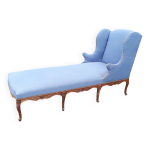 Ancienne mridienne duchesse chaise longue style louis xv
