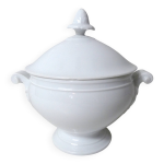 Ancienne petite soupire blanche en porcelaine