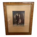 Ancienne photographie couple maris