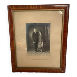 Ancienne photographie maris couple