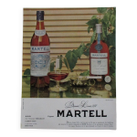 Ancienne publicit martell cognac