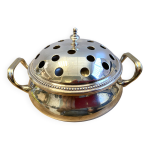 Ancienne soupire, centre de table, bouquetire en mtal argent