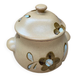 Ancienne soupire sarreguemines modle nadege cramique beige vintage