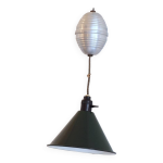 Ancienne suspension en tle maille d'atelier - monte et baisse