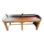 Ancienne table de banque de france debut xxème meuble de metier table Ancienne table de banque de france debut xxème meuble de metier table
