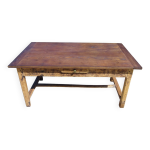 Ancienne table de ferme restaur�e en ch�ne massif