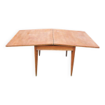 Ancienne table de jeu extensible en bois