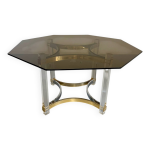 Ancienne table à manger design italien d'alessandro albrizzi années 70 Ancienne table à manger design italien d'alessandro albrizzi années 70