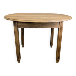 Ancienne table ovale en ch�ne massif