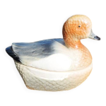 Ancienne terrine canard en cramique