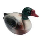 Ancienne terrine michel caugant forme canard