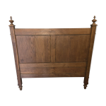 Ancienne tte de lit en chne