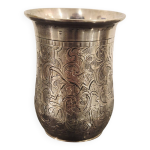 Ancienne timbale en argent massif russe