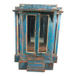 Ancienne vitrine art d�co en teck