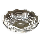 Années 1970 coupelle / vide - poche polylobée cristal d' arques Années 1970 coupelle / vide - poche polylobée cristal d' arques
