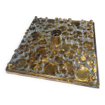 Applique 1970 en verre heinz neuhaus