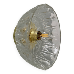 Applique abt - jour vintage en verre moul - collection vaisselle -