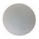 Applique boule verre mouchet de vianne, demi sphre
