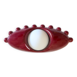 Applique cassiope bordeaux
