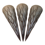 Appliques design fer forgé pâte de verre vintage Appliques design fer forgé pâte de verre vintage