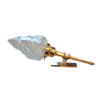 Applique flambeau verre de vianne