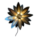 Applique fleur en mtal
