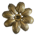 Applique fleur en métal doré Applique fleur en métal doré