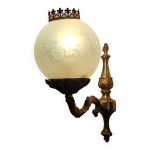 Appliques murales anciennes globe