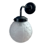 Applique murale art dco noire