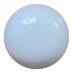 Applique murale opaline plafonnier ancien demi sph�rique demi lune 25 cm en