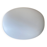 Applique murale plafonnier demi sphérique 1 / 2 lune 24 cm blanc Applique murale plafonnier demi sphérique 1 / 2 lune 24 cm blanc