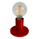 Applique ou plafonnier rouge goro de sergio mazza quattrifolio design
