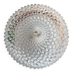 Applique, plafonnier en semi - cristal, années 50 Applique, plafonnier en semi - cristal, années 50