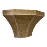 Applique vintage, plâtre beige granuleux, france 1960 Applique vintage, plâtre beige granuleux, france 1960