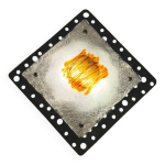 Applique (xxl) en fer forg et verre de murano pour mazzega