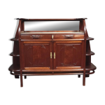 D'apr�s louis majorelle : rare et grand meuble �poque art nouveau en acajou