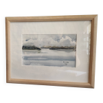 Aquarelle vintage d'osmo laine, 1993