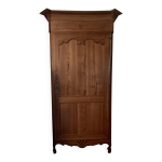 Armoire ancienne 1 porte style louis xv merisier massif
