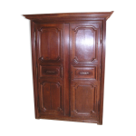 Armoire ancienne de manoir ou chateau xix� en ch�ne