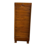Armoire d'archives art dco vintage / armoire  rideau