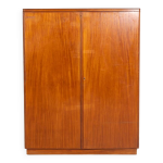 Armoire d'archives moderne danoise des annes 1960