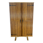Armoire bambou attribue  audoux et minet